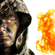 Illustration for article titled Heat-Proof Face Paint Withstands Bomb Blast Heat